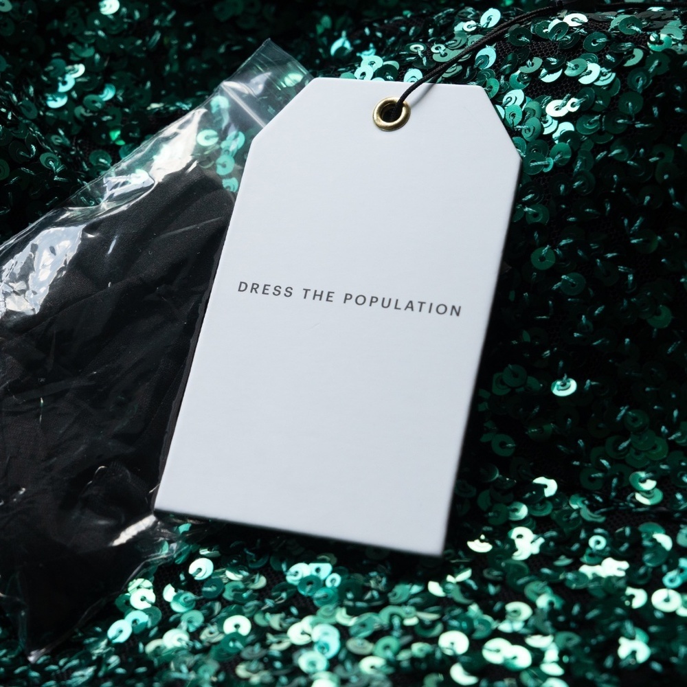 Dress The Population - Alexis Sequin Midi‎ Dress - Picture 8 of 16